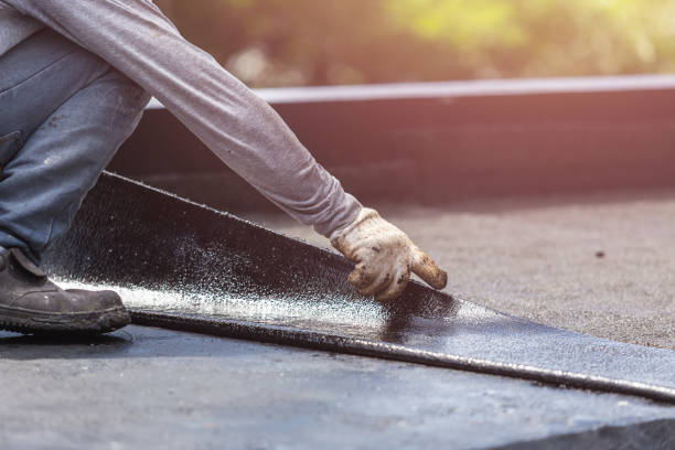 Professional Exterior Waterproofing technician working in Cedar Grove, IN